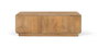 GINER Y COLOMER Table basse en bois de manguier naturel avec coins arrondis - Design moderne et épuré